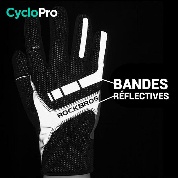 Gants montants hiver - Protect+ Gants vélo hiver CycloPro 