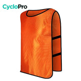Gilet cyliste sans manche pour enfant Gilet cycliste sans manche enfant xinzechen Store Orange 