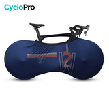 Housse de protection d'intérieure Cyclisme et VTT - Protect+ Housse de protection vélo CycloPro Bleu marine Vélo de route 