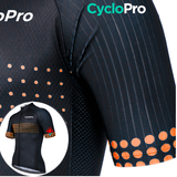 Maillot de cyclisme Orange - Liberty+ - DESTOCKAGE Maillot court cyclisme GT-Cycle Outdoor Store 