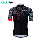 Maillot de cyclisme Rouge - Pulsation+- DESTOCKAGE Maillot court cyclisme GT-Cycle Outdoor Store ROUGE S 