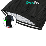Maillot de cyclisme Vert - Pulsation+ - DESTOCKAGE Maillot court cyclisme Cyclo Pro 