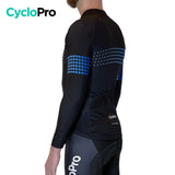 MAILLOT LONG DE CYCLISME BLEU - AUTOMNE - LIBERTY+ Maillot long pour homme GT-Cycle Outdoor Store 