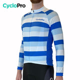 MAILLOT LONG DE CYCLISME BLEU - HIVER - ÉVASION+ Maillot thermique homme GT-Cycle Outdoor Store 