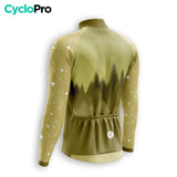 MAILLOT LONG DE CYCLISME HIVER JAUNE - SNOW+ Maillot thermique homme GT-Cycle Outdoor Store 