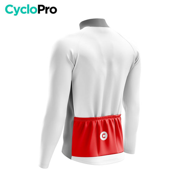 MAILLOT LONG DE CYCLISME - HIVER - MONT VENTOUX Maillot thermique homme GT-Cycle Outdoor Store 