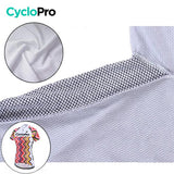 MAILLOT LONG DE CYCLISME ROSE - AUTOMNE - MOSAIQUE+ maillot manches longues pour femme GT-Cycle Outdoor Store 