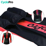 MAILLOT LONG DE CYCLISME ROUGE - AUTOMNE - FLASH+ Maillot long pour homme GT-Cycle Outdoor Store 