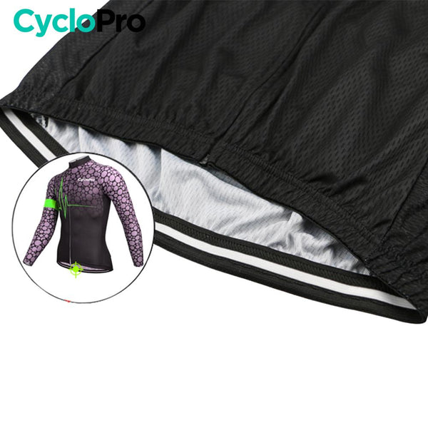 MAILLOT LONG DE CYCLISME VERT - HIVER - PULSATION+ Maillot thermique homme GT-Cycle Outdoor Store 