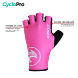 Mitaines Cycliste Femme Rose - Flash+ X-TIGER Official Store 