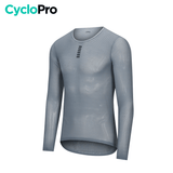 Sous-maillot technique Gris Polyvalent - Skin+ sous-maillot vélo CycloPro 