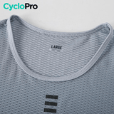 Sous-maillot technique Gris Polyvalent - Skin+ sous-maillot vélo CycloPro 