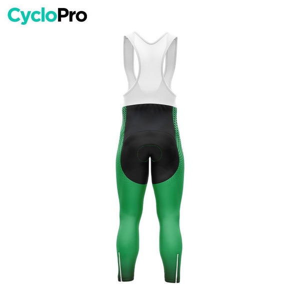 TENUE CYCLISTE AUTMNE HOMME VERTE - DIMENSION+ tenue cyclisme homme CycloPro 