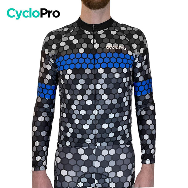 Tenue cycliste automne Bleue Homme - Atmosphère+ tenue de cyclisme automne GT-Cycle Outdoor Store 