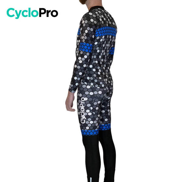 Tenue cycliste automne Bleue Homme - Atmosphère+ tenue de cyclisme automne GT-Cycle Outdoor Store 