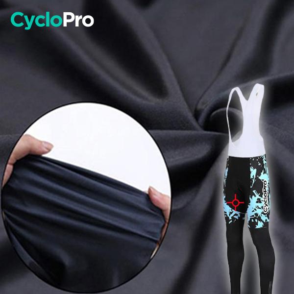 TENUE CYCLISTE AUTOMNE BLEUE - Splash+ tenue de cyclisme CycloPro 
