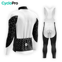TENUE CYCLISTE AUTOMNE HOMME NOIR - CUBIC+ tenue cyclisme homme CycloPro 
