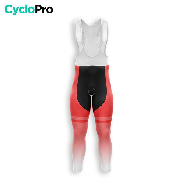 TENUE CYCLISTE AUTOMNE HOMME ROUGE - TRACE+ tenue cyclisme homme CycloPro 