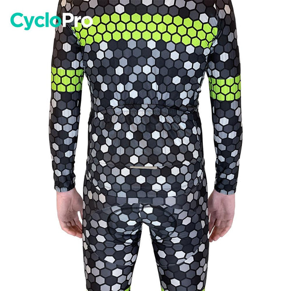 Tenue cycliste automne Jaune Homme - Atmosphère+ tenue de cyclisme automne GT-Cycle Outdoor Store 