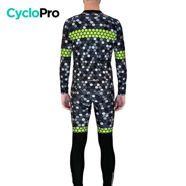 Tenue cycliste automne Jaune Homme - Atmosphère+ tenue de cyclisme automne GT-Cycle Outdoor Store 
