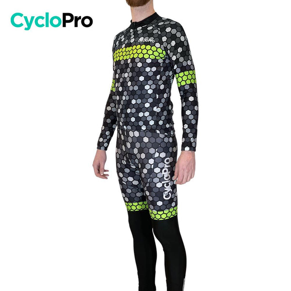 Tenue cycliste automne Jaune Homme - Atmosphère+ tenue de cyclisme automne GT-Cycle Outdoor Store 