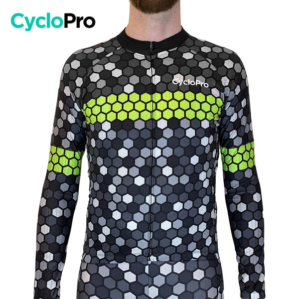 Tenue cycliste automne Jaune Homme - Atmosphère+ tenue de cyclisme automne GT-Cycle Outdoor Store 