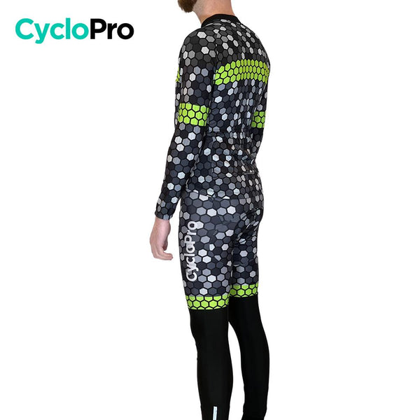 Tenue cycliste automne Jaune Homme - Atmosphère+ tenue de cyclisme automne GT-Cycle Outdoor Store 