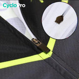 TENUE CYCLISTE AUTOMNE JAUNE - SQUAD+ tenue cyclisme homme CycloPro 
