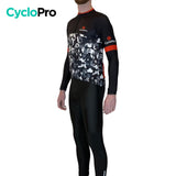 Tenue cycliste Automne Noir et rouge - Military Tenue de cyclisme automne homme GT-Cycle Outdoor Store 