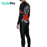 Tenue cycliste Automne Noir et rouge - Military Tenue de cyclisme automne homme GT-Cycle Outdoor Store 