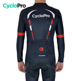Tenue cycliste automne Noire et Rouge - Scorpion+ tenue de cyclisme automne GT-Cycle Outdoor Store 