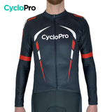 Tenue cycliste automne Noire et Rouge - Scorpion+ tenue de cyclisme automne GT-Cycle Outdoor Store 