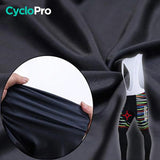 TENUE CYCLISTE AUTOMNE NOIRE - HAPPY+ tenue de cyclisme CycloPro 