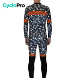 Tenue cycliste automne Orange Homme - Atmosphère+ tenue de cyclisme automne GT-Cycle Outdoor Store 