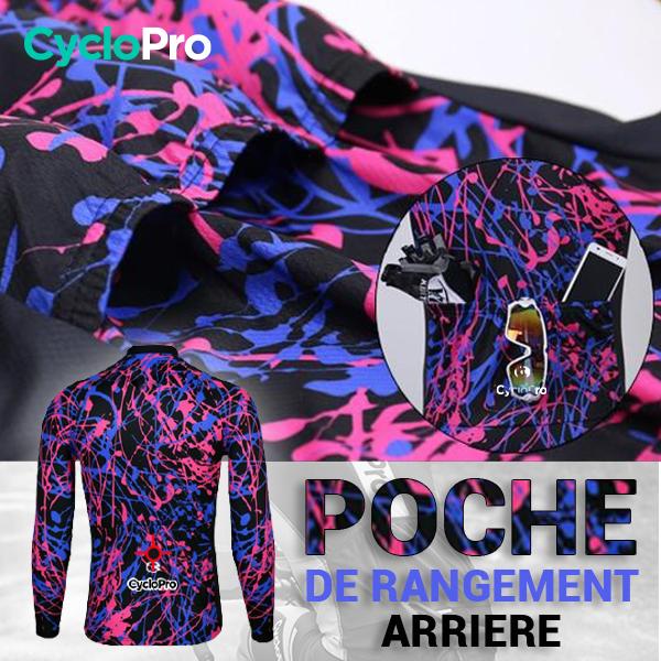 TENUE CYCLISTE AUTOMNE - PAINT+ tenue cyclisme homme CycloPro 