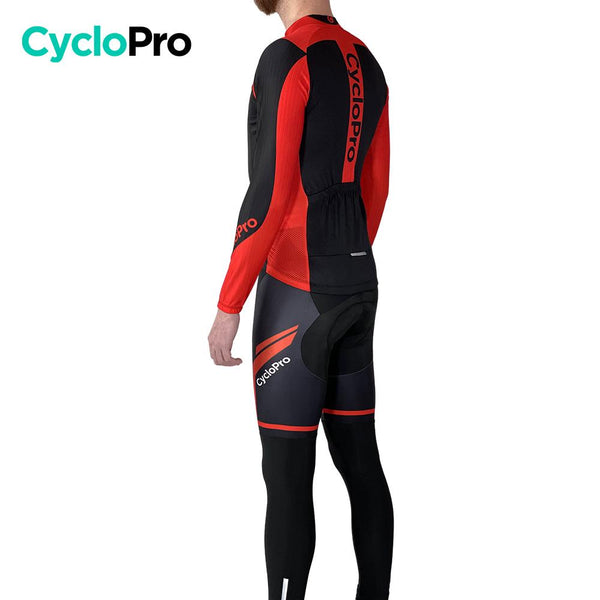 Tenue cycliste automne rouge - Flash+ Tenue de cyclisme automne homme GT-Cycle Outdoor Store 