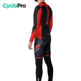 Tenue cycliste automne rouge - Flash+ Tenue de cyclisme automne homme GT-Cycle Outdoor Store 