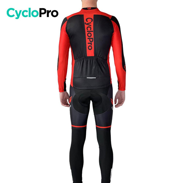 Tenue cycliste automne rouge - Flash+ Tenue de cyclisme automne homme GT-Cycle Outdoor Store 