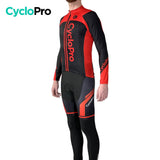 Tenue cycliste automne rouge - Flash+ Tenue de cyclisme automne homme GT-Cycle Outdoor Store 