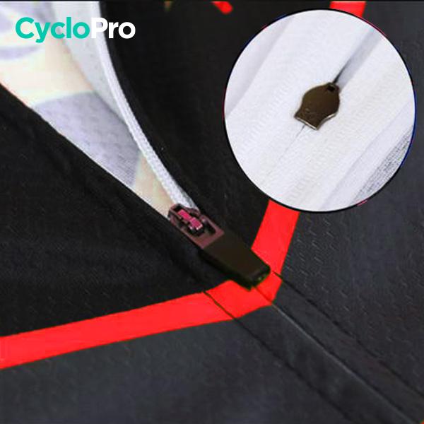 TENUE CYCLISTE AUTOMNE ROUGE - SQUAD+ tenue de cyclisme CycloPro 
