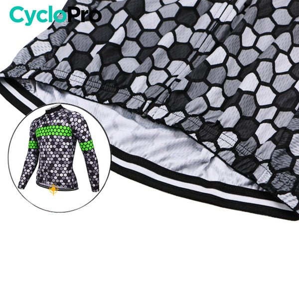 Tenue cycliste automne Verte Homme - Atmosphère+ tenue de cyclisme automne GT-Cycle Outdoor Store 