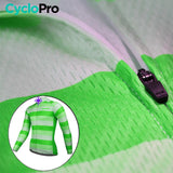 Tenue cycliste automne Verte Homme - Evasion+ tenue de cyclisme automne GT-Cycle Outdoor Store 