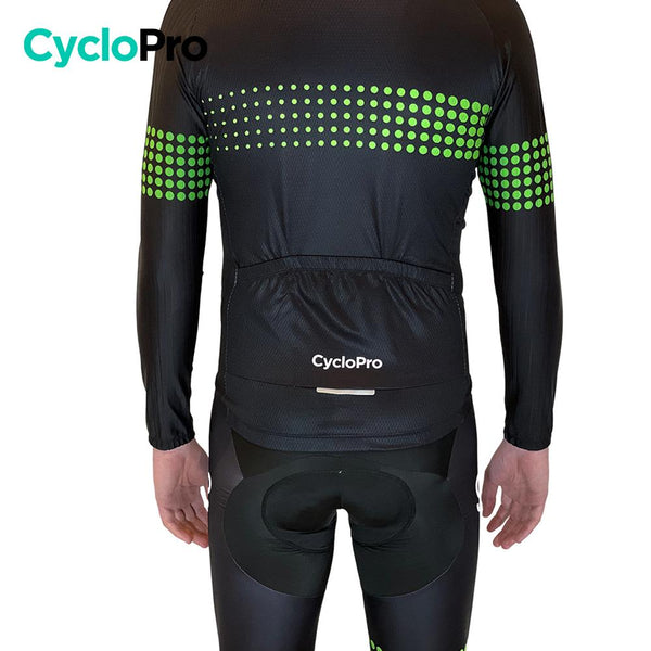 Tenue cycliste automne Verte Homme - Liberty+ tenue de cyclisme automne GT-Cycle Outdoor Store 