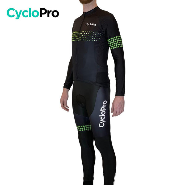 Tenue cycliste automne Verte Homme - Liberty+ tenue de cyclisme automne GT-Cycle Outdoor Store 