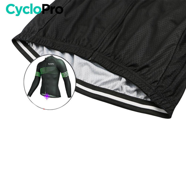 Tenue cycliste automne Verte Homme - Liberty+ tenue de cyclisme automne GT-Cycle Outdoor Store 