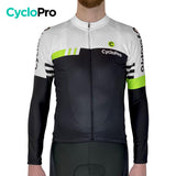 Tenue Cycliste Hiver Blanche et Verte - Pro+ tenue de cyclisme hiver GT-Cycle Outdoor Store 