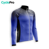 TENUE CYCLISTE HIVER HOMME BLEU - COCCINELLE+ tenue cyclisme homme CycloPro 