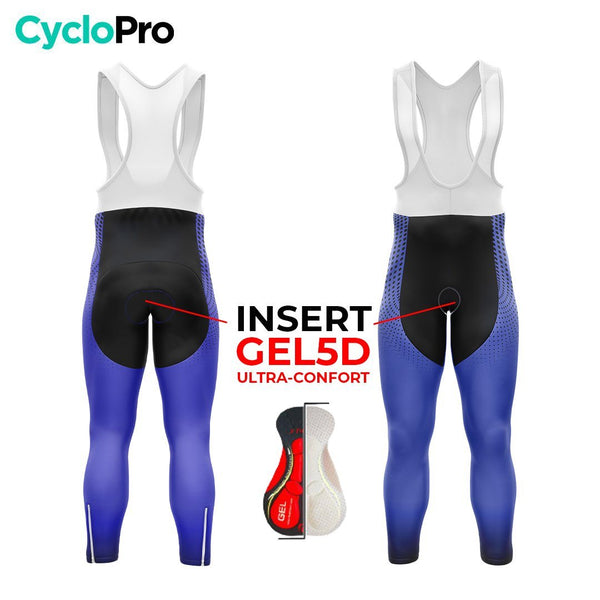 TENUE CYCLISTE HIVER HOMME BLEU - COCCINELLE+ tenue cyclisme homme CycloPro 