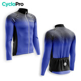 TENUE CYCLISTE HIVER HOMME BLEU - COCCINELLE+ tenue cyclisme homme CycloPro 