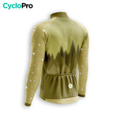 TENUE CYCLISTE HIVER HOMME JAUNE - SNOW+ tenue cyclisme homme CycloPro 